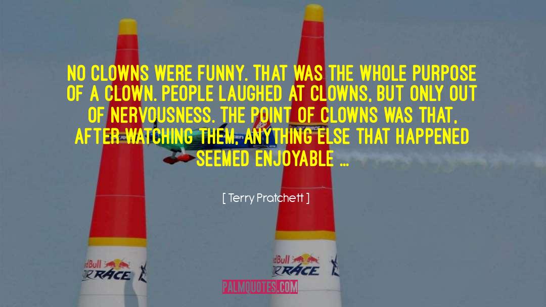 Nervousness quotes by Terry Pratchett