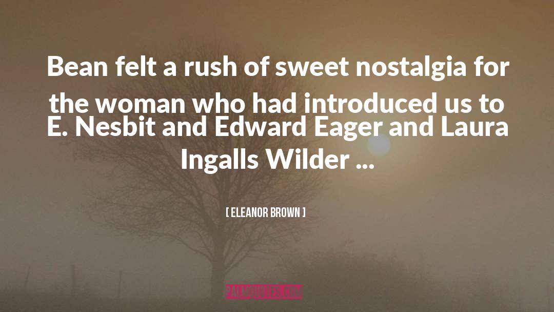 Nesbit quotes by Eleanor Brown