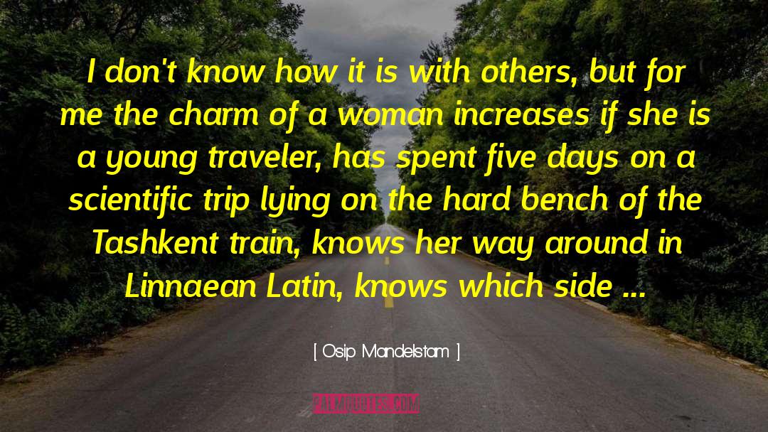 Nescio In Latin quotes by Osip Mandelstam