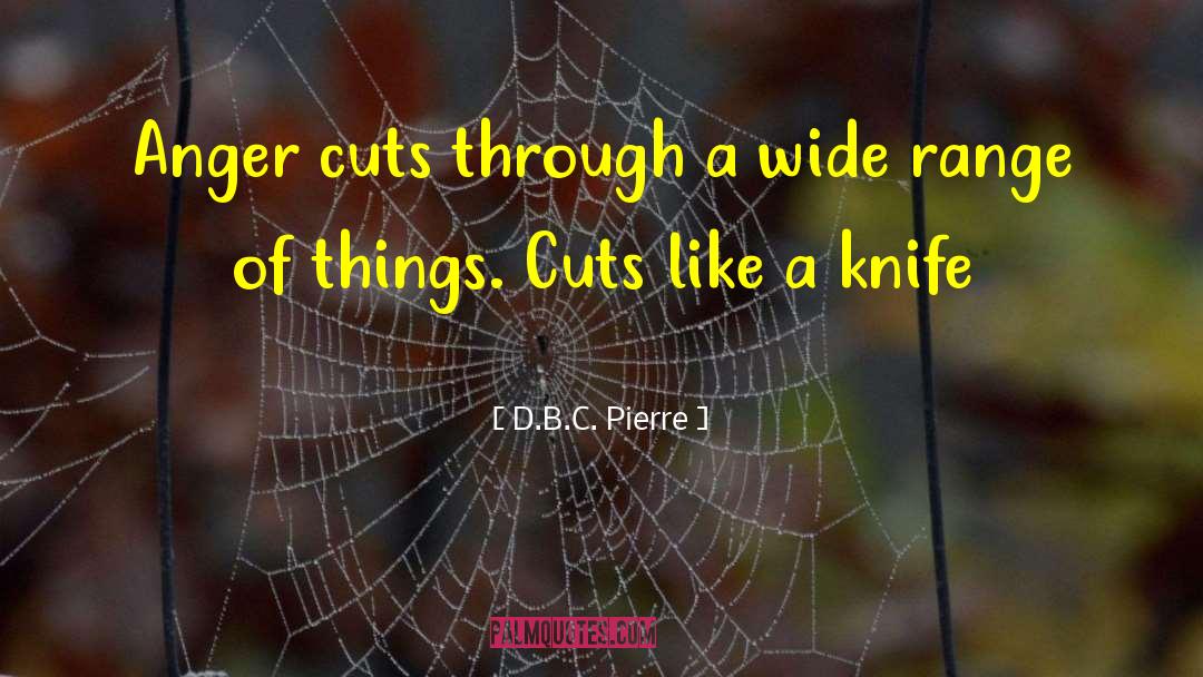 Nessmuk Knife quotes by D.B.C. Pierre