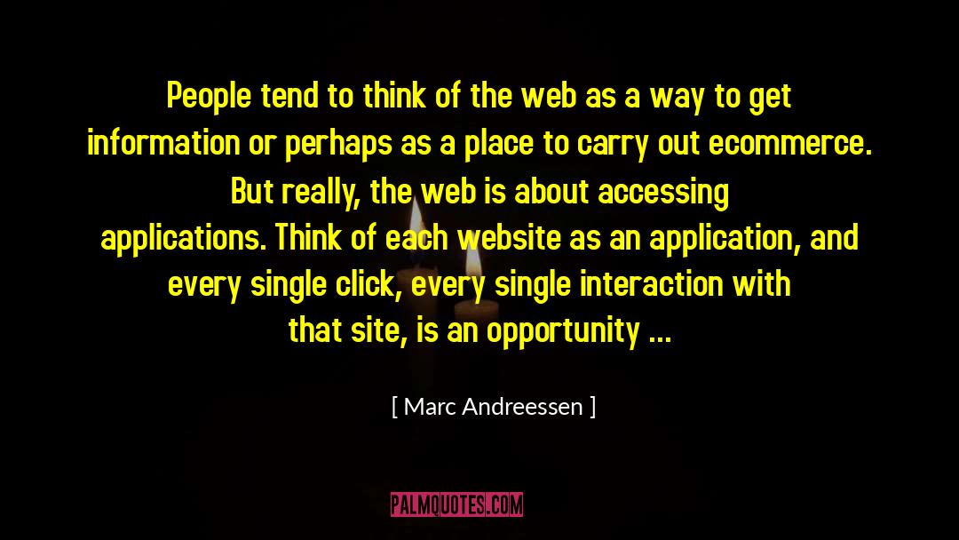 Nestles Website quotes by Marc Andreessen