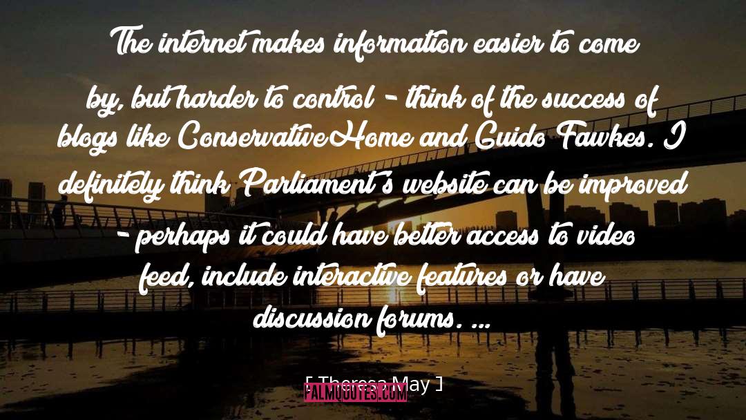 Nestles Website quotes by Theresa May