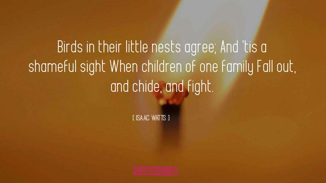 Nests quotes by Isaac Watts