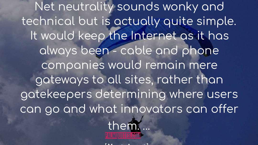 Net Neutrality quotes by Marvin Ammori