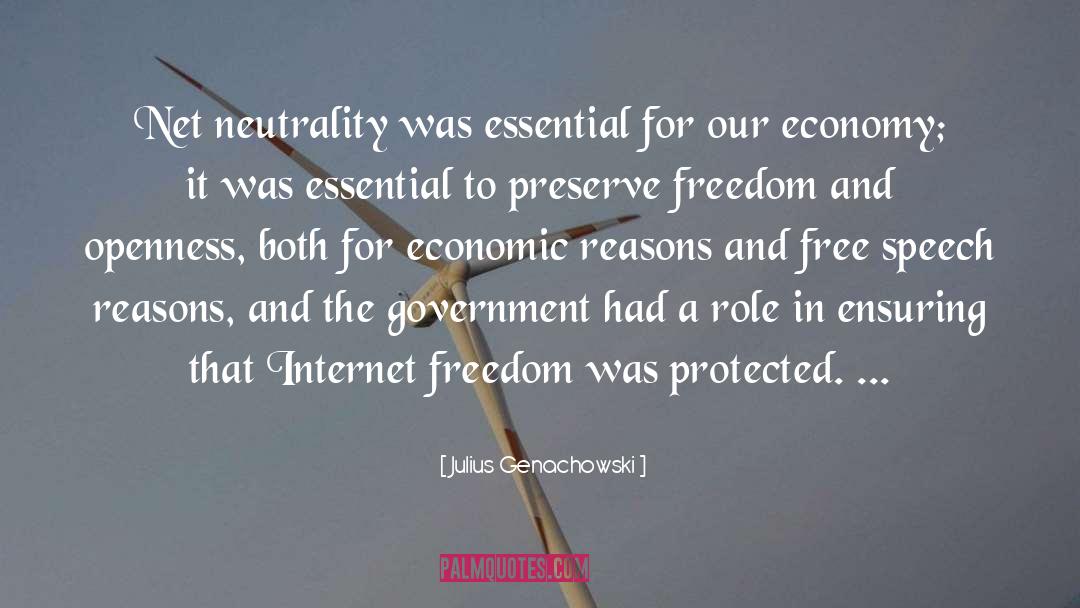 Net Neutrality quotes by Julius Genachowski