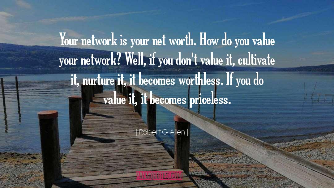 Net Worth quotes by Robert G. Allen