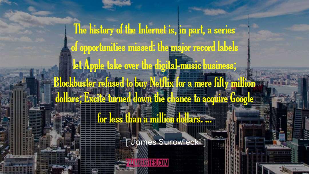 Netflix quotes by James Surowiecki