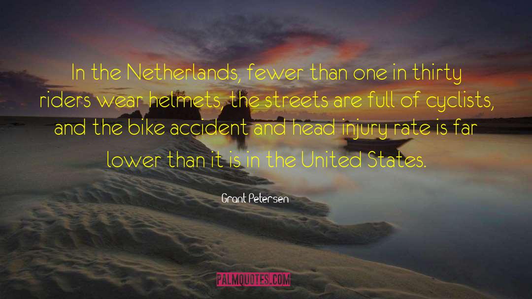 Netherlands quotes by Grant Petersen