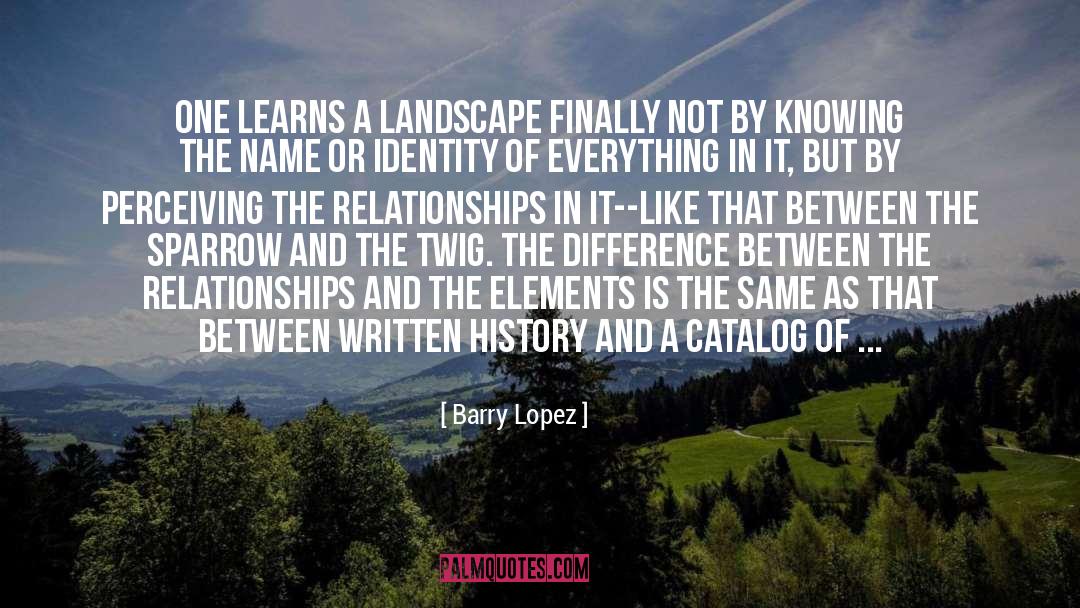 Nettie Sparrow quotes by Barry Lopez