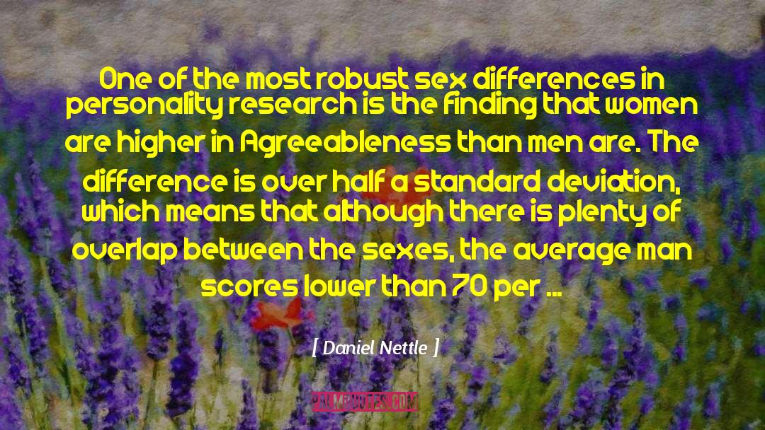 Nettle quotes by Daniel Nettle