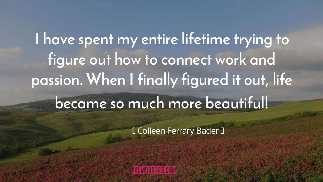 Network And Golf quotes by Colleen Ferrary Bader