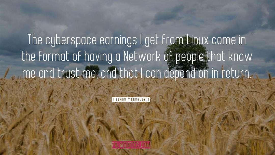 Network quotes by Linus Torvalds