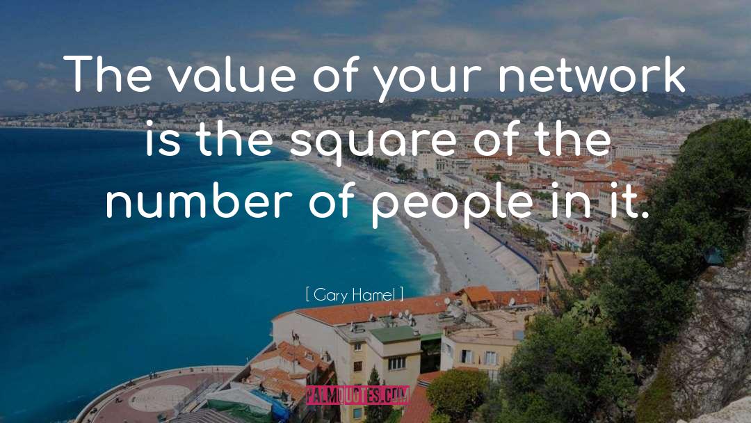 Network quotes by Gary Hamel