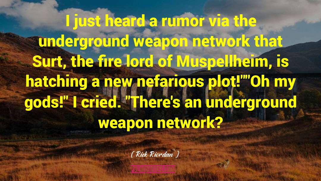 Network Topology quotes by Rick Riordan
