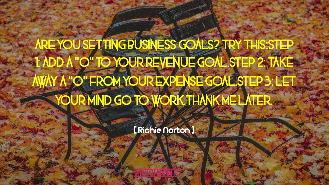 Networking Marketing quotes by Richie Norton