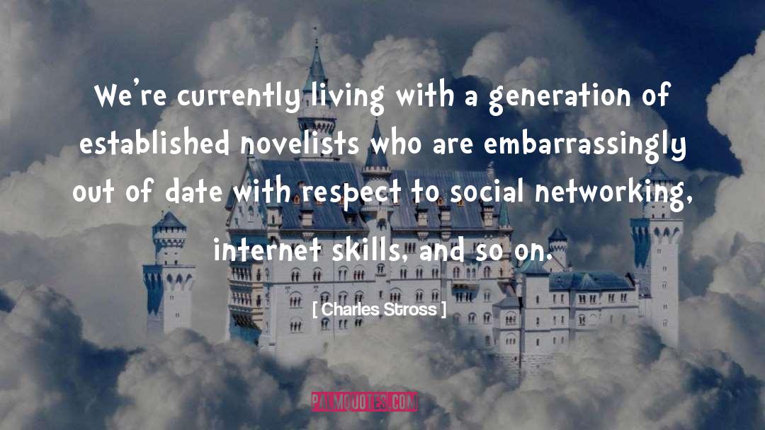 Networking quotes by Charles Stross