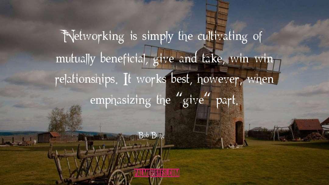 Networking quotes by Bob Burg