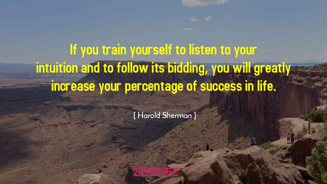 Networking Success quotes by Harold Sherman