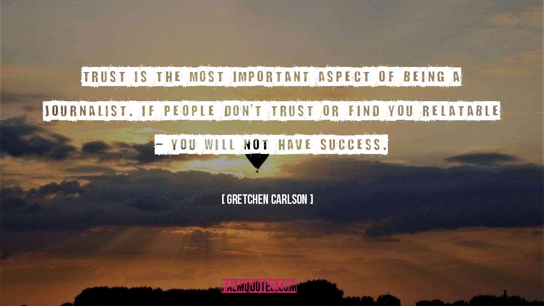 Networking Success quotes by Gretchen Carlson