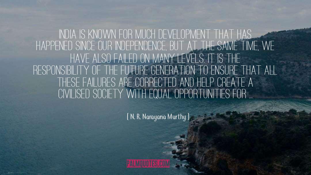 Neural Development quotes by N. R. Narayana Murthy
