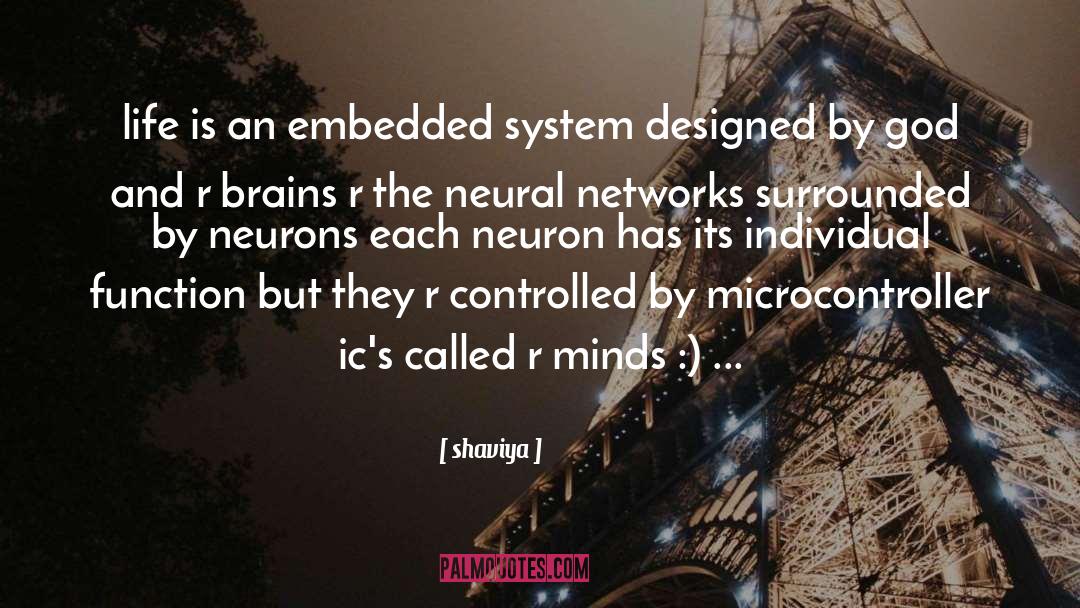 Neural Networks quotes by Shaviya