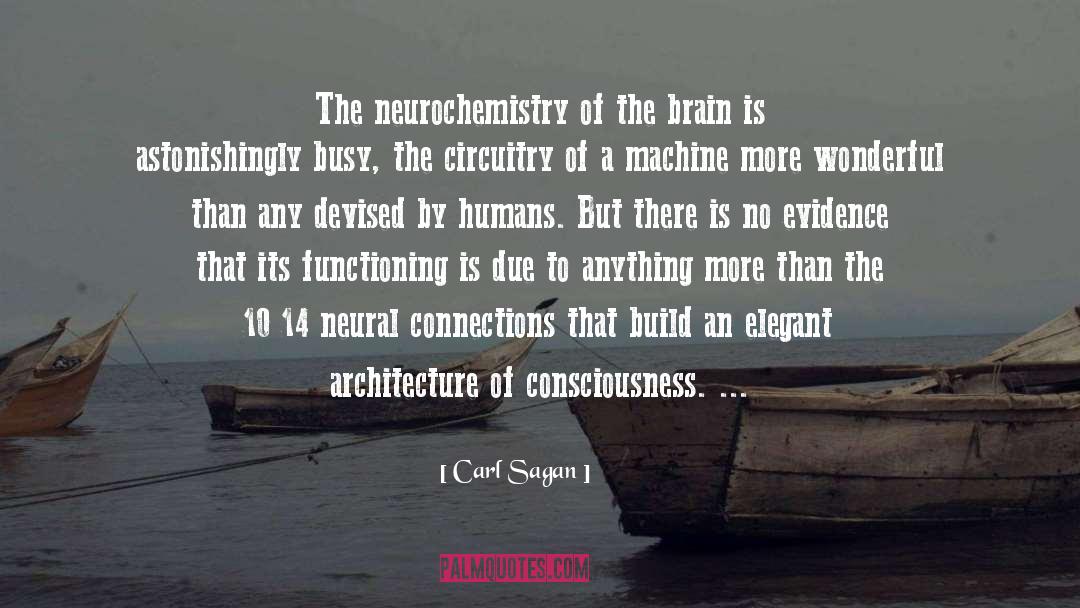 Neurochemistry quotes by Carl Sagan
