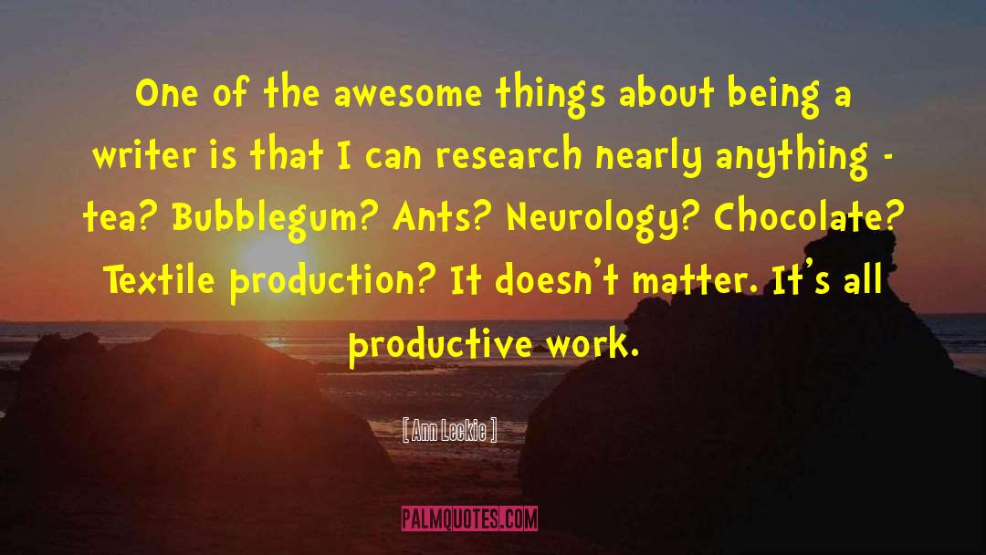 Neurology quotes by Ann Leckie