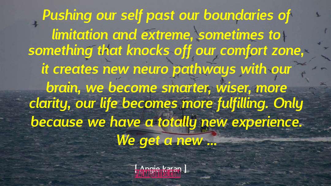 Neuroplasticity quotes by Angie Karan