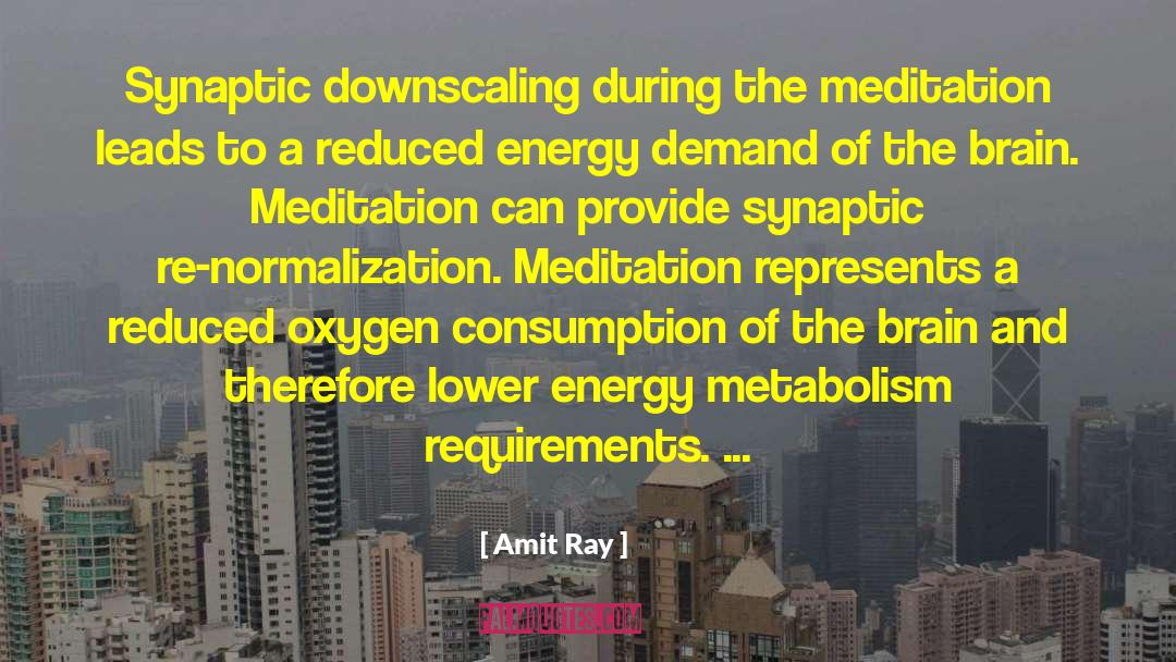 Neuroscience Of Meditation quotes by Amit Ray