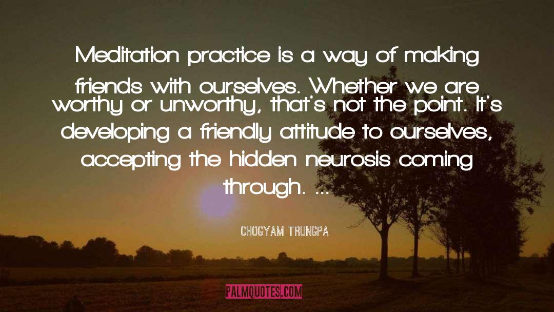 Neurosis quotes by Chogyam Trungpa