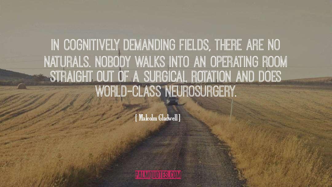 Neurosurgery quotes by Malcolm Gladwell