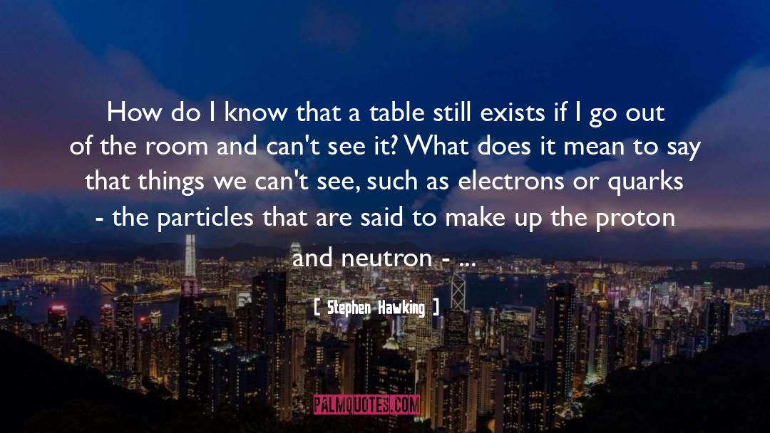 Neutron quotes by Stephen Hawking