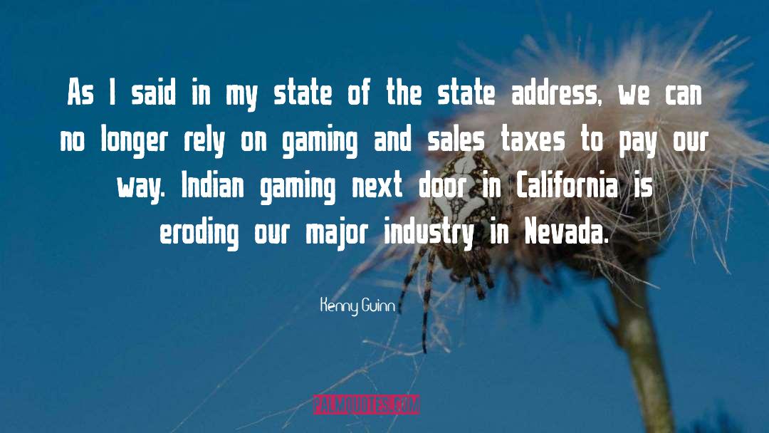 Nevada quotes by Kenny Guinn