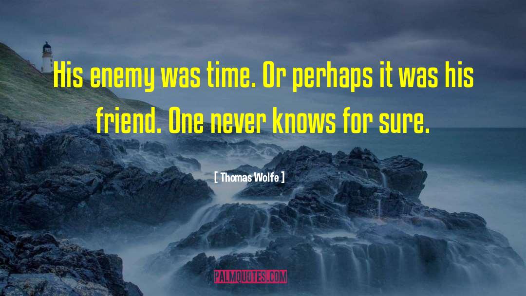 Never Assume quotes by Thomas Wolfe