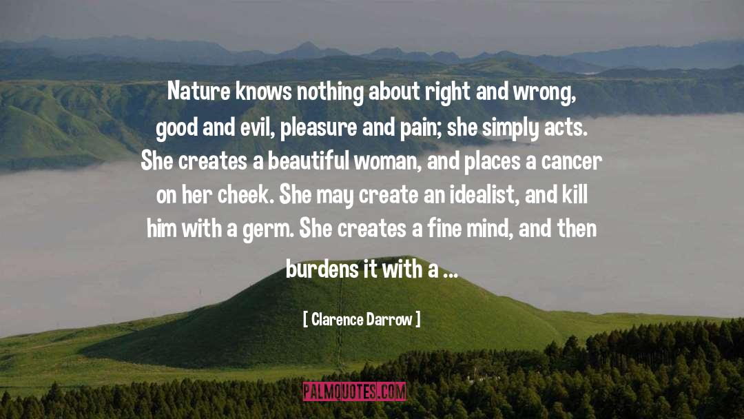 Never Being The Right One quotes by Clarence Darrow