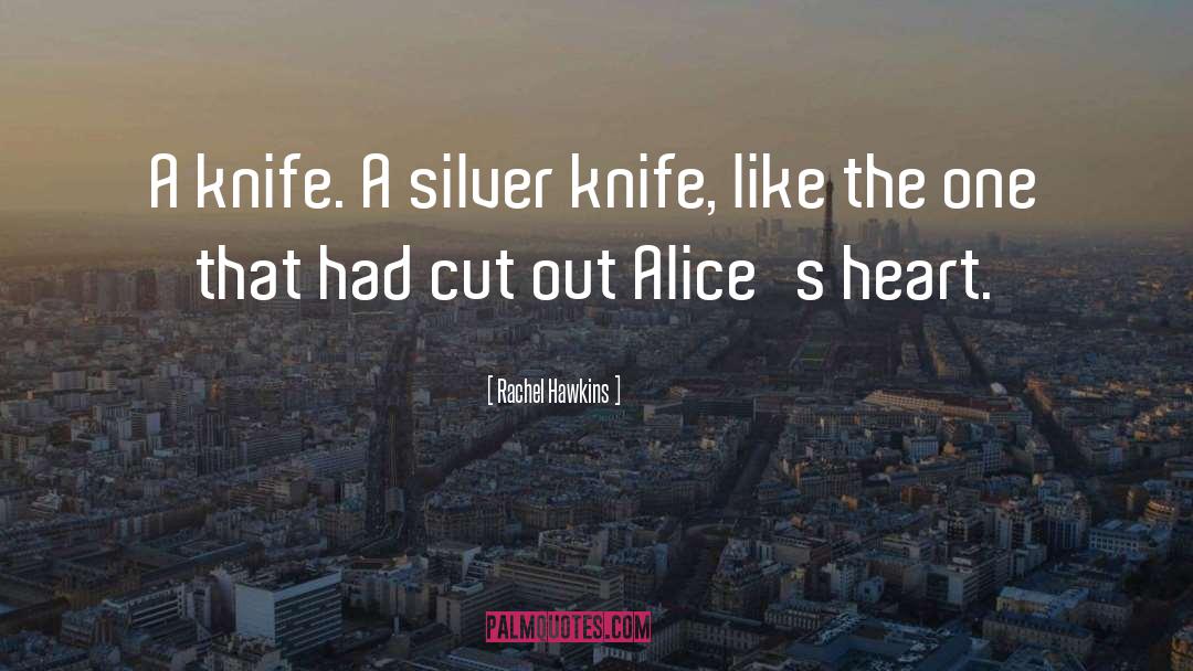 Never Bring A Knife To A Gunfight quotes by Rachel Hawkins