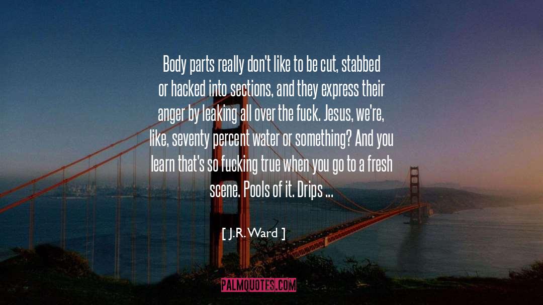Never Burn Your Bridges quotes by J.R. Ward