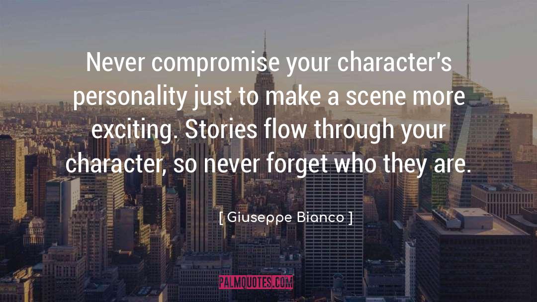 Never Compromise quotes by Giuseppe Bianco