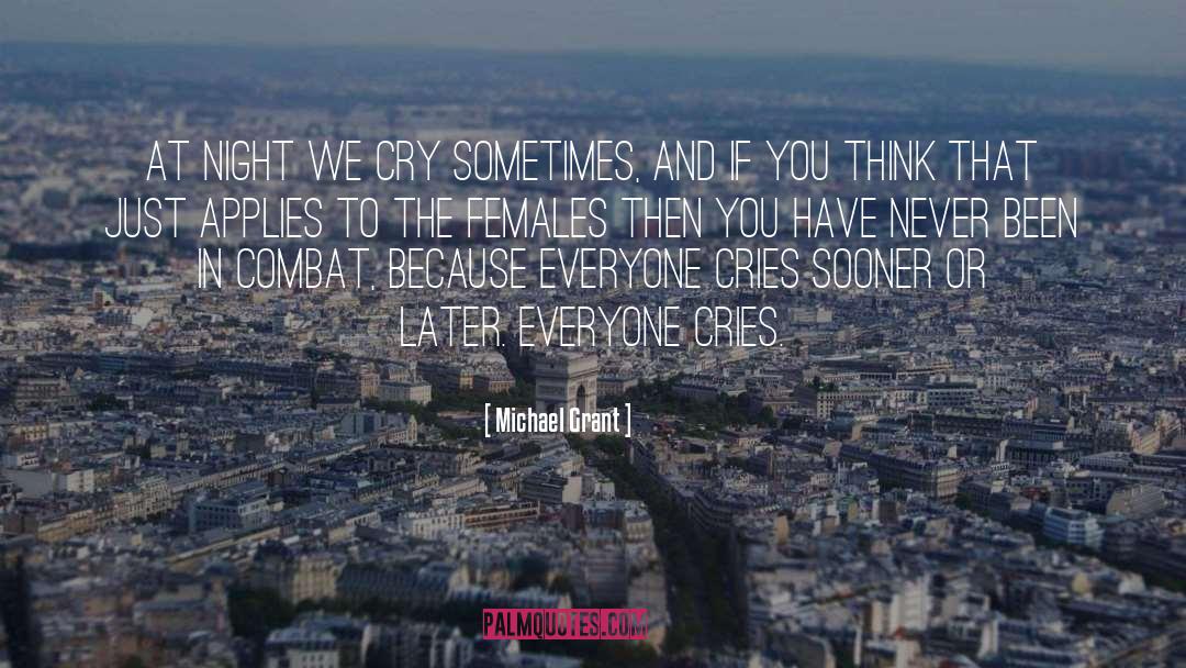 Never Cry Werewolf quotes by Michael Grant