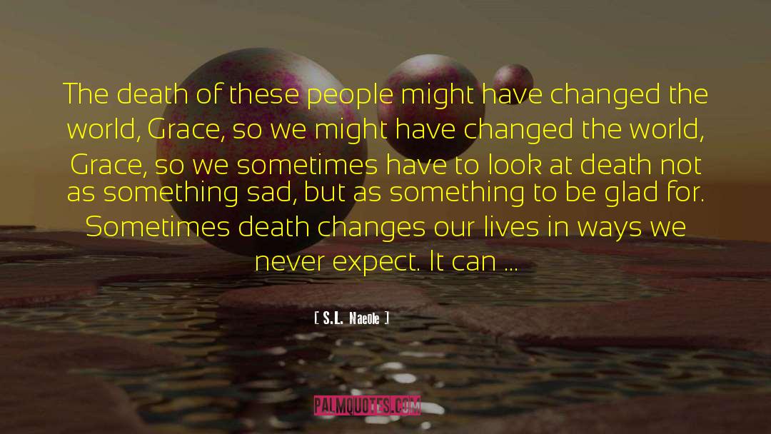 Never Expect quotes by S.L. Naeole