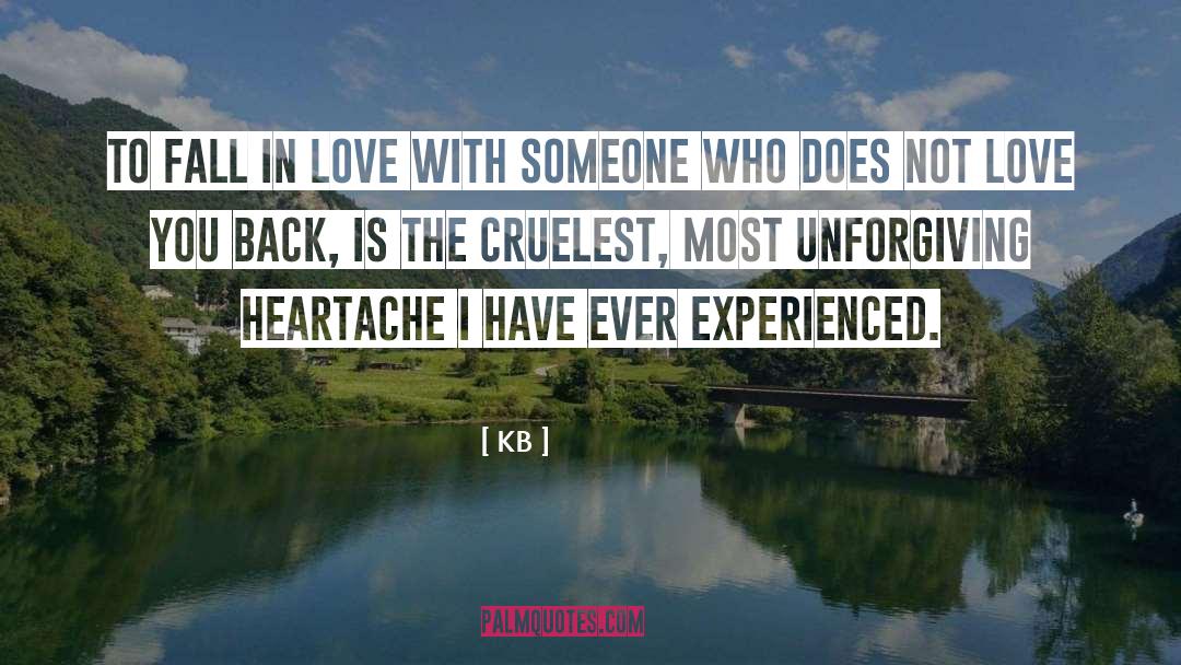 Never Fall In Love quotes by KB
