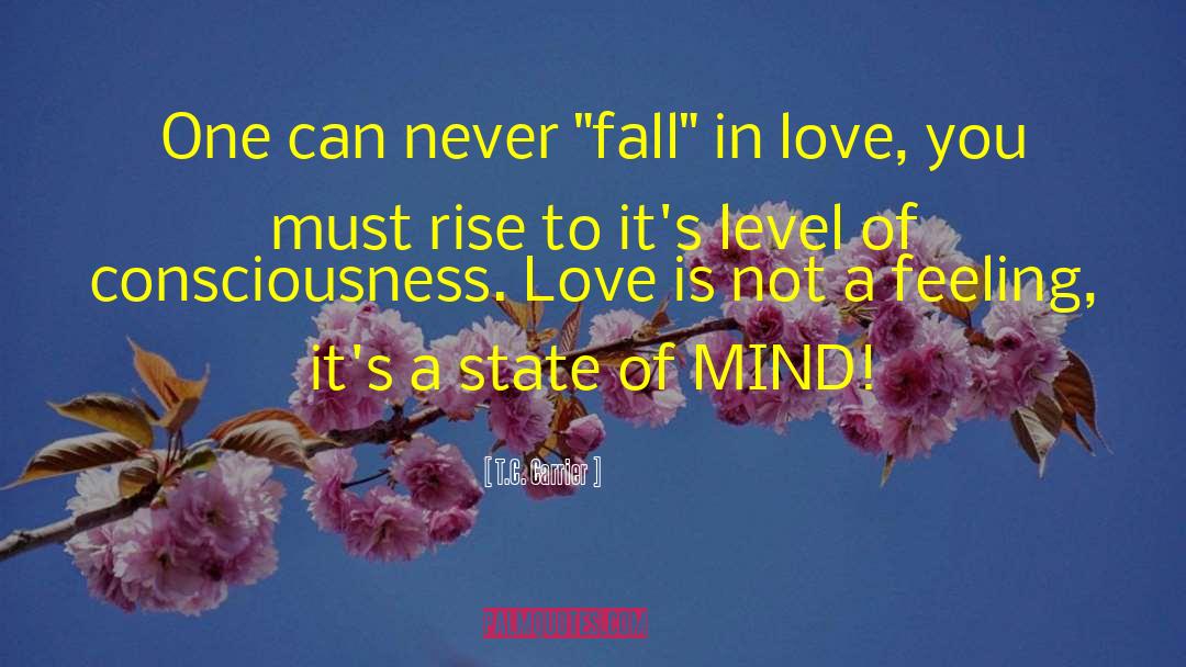 Never Fall In Love quotes by T.C. Carrier