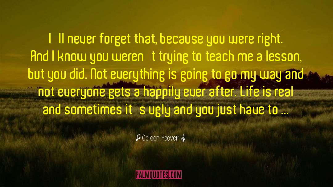 Never Forget To Love quotes by Colleen Hoover