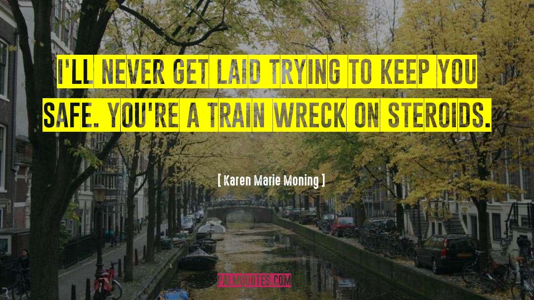 Never Get Caught quotes by Karen Marie Moning