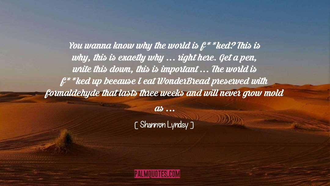 Never Grow quotes by Shannon Lyndsy