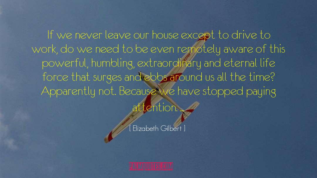 Never Leave quotes by Elizabeth Gilbert
