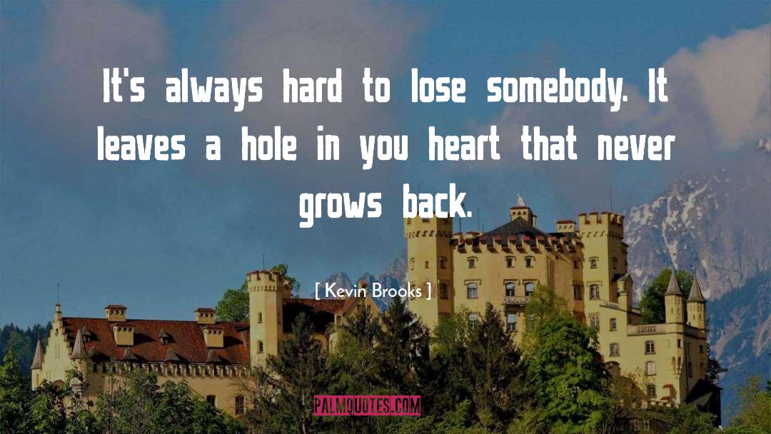 Never Lose Heart quotes by Kevin Brooks