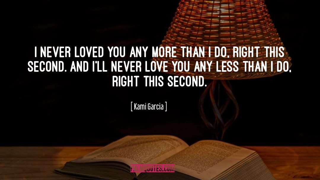 Never Love quotes by Kami Garcia
