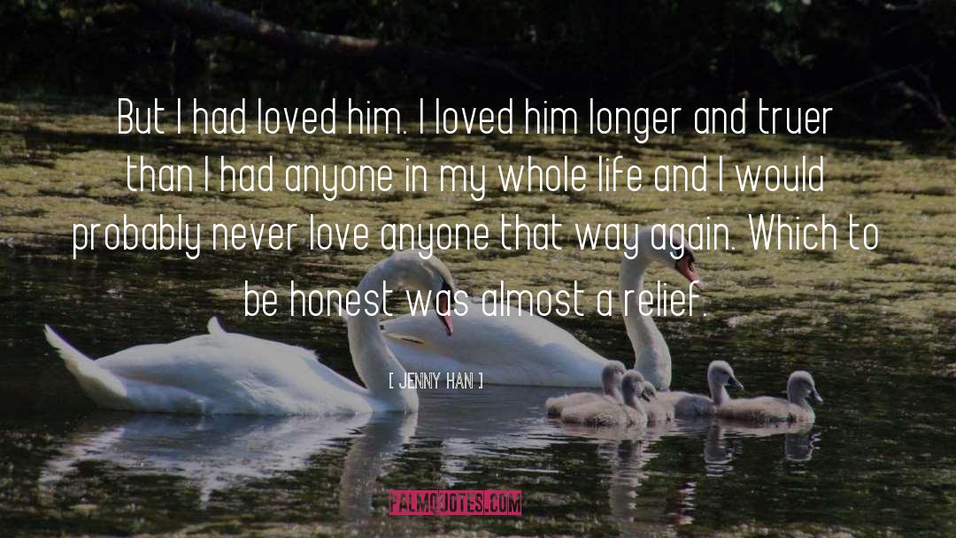 Never Love quotes by Jenny Han