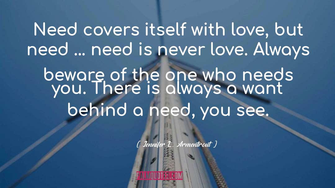Never Love quotes by Jennifer L. Armentrout